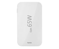 Hama ŁADOWARKA SKŁADANA GAN 65W 2X USB-C, 1X USB-A  BIAŁA - 1318733 - zdjęcie 1